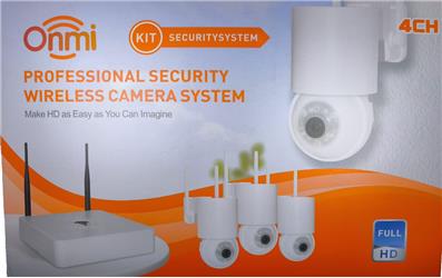 Apronx DSM600 4 Kanal Nvr + 3Mp 4 Kamera Full Color Mik. + 10" Lcd Wifi Set