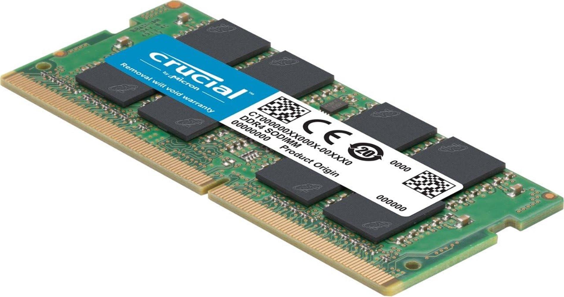 Crucial 8Gb Ddr4 3200Mhz Ct8G4Sfra32A Notebook Ram