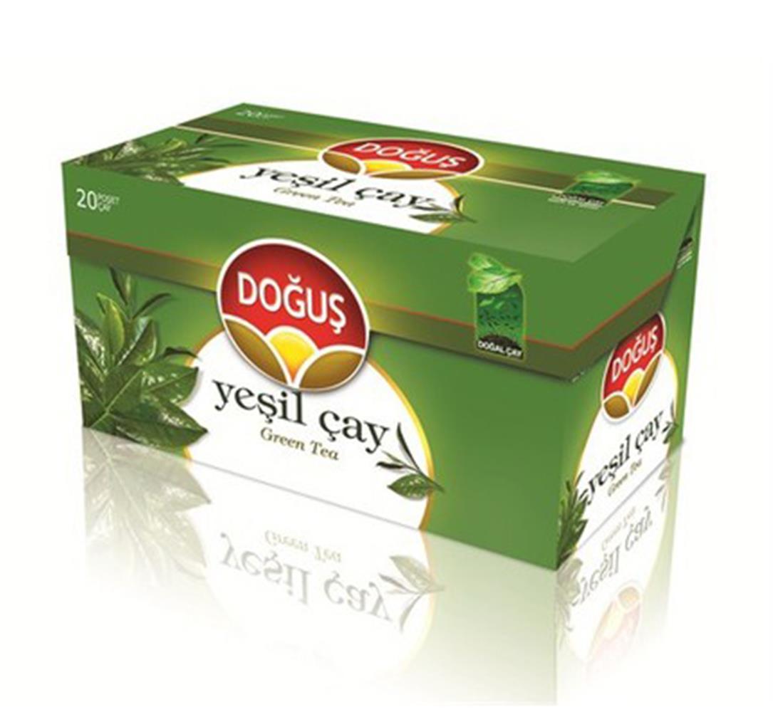 Doğuş Yeşil Çay Sade Süzen Poşet Çay 150Gr -12