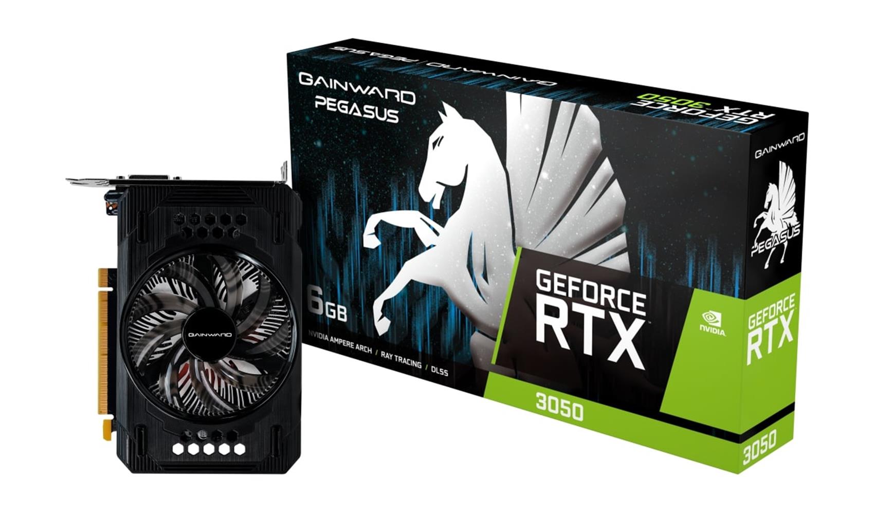 GAINWARD RTX3050 PEGASUS NE63050018JE-1070E 6GB GDDR6 96BIT GAMING (OYUNCU) EKRAN KARTI