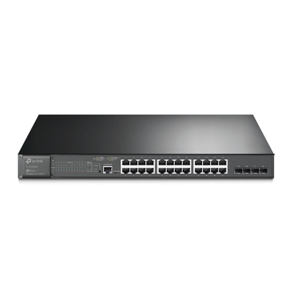 Omada Tp-Link Es228Gmp 24 Port 10-100-1000 Poe+ Switch 2 Port Sfp 384W Swich