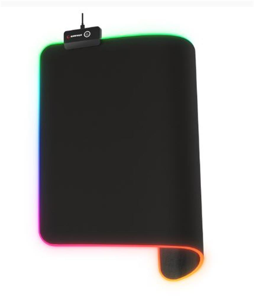Rampage Blıtz Rgb M (Mp-23) Siyah 252-328-3Mm Rgb Ledli Gaming Mouse Pad