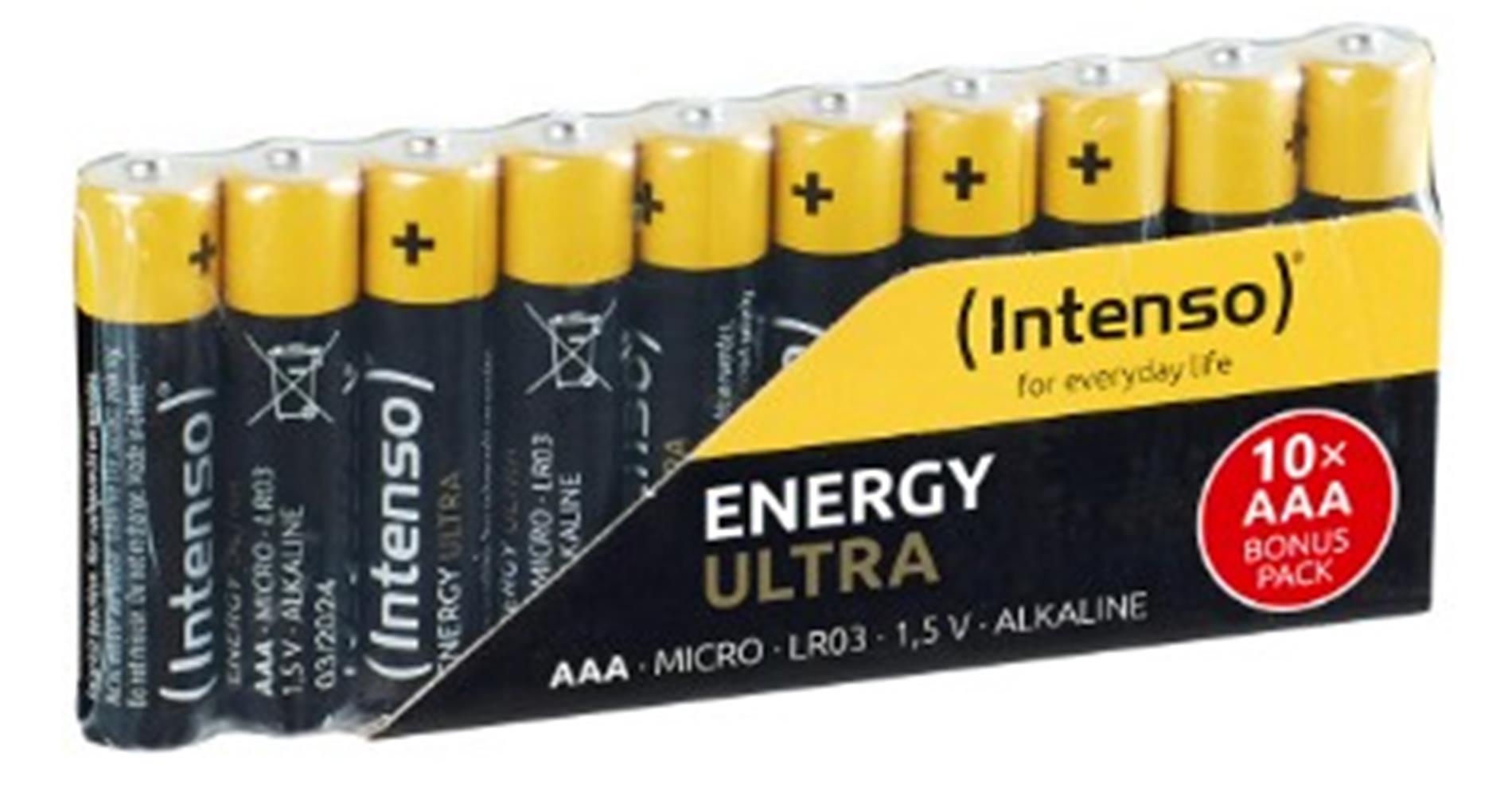 İntenso Pbın-558 Lr03 Aaa Boy Ultra Alkalin İnce Kalem Pil 10Lu Paket