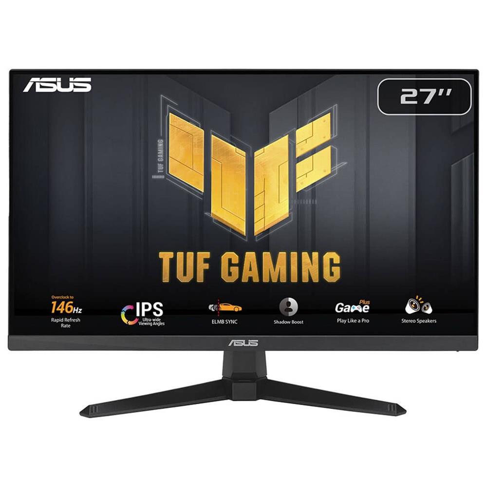 Asus 27" Tuf Gaming Vg279Qe5A 146Hz 1Ms Full Hd Adaptive Sync Ips Gaming Monitör