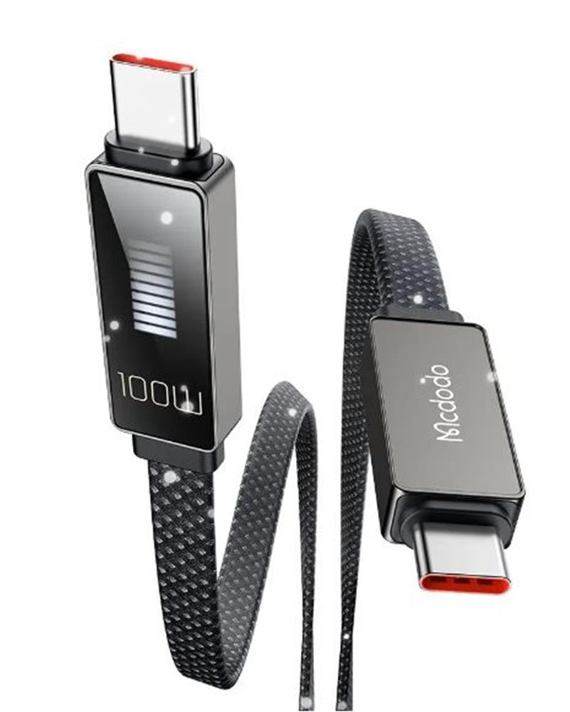 MCDODO CA-4470 100W TYPE-C TO TYPE-C HIZLI ŞARJ VE DATA AKTARIM KABLOSU 1.2M