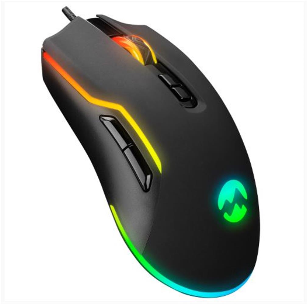 EVEREST SM-G14 DUSK USB SIYAH 1600-7200 DPI RGB LEDLI GAMING OYUNCU MOUSE