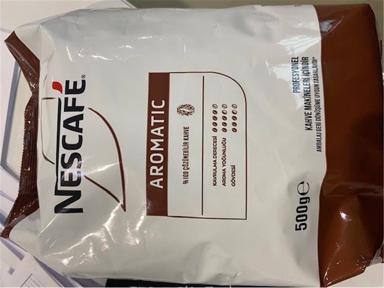 Nestle Nescafe 500Gr Aromatıc Kahve (Kahve Makinaları İçin)