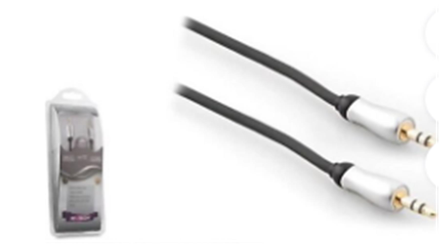 Hytech Hy-P510, Stereo Ses Kablosu, 5 Mt, Siyah