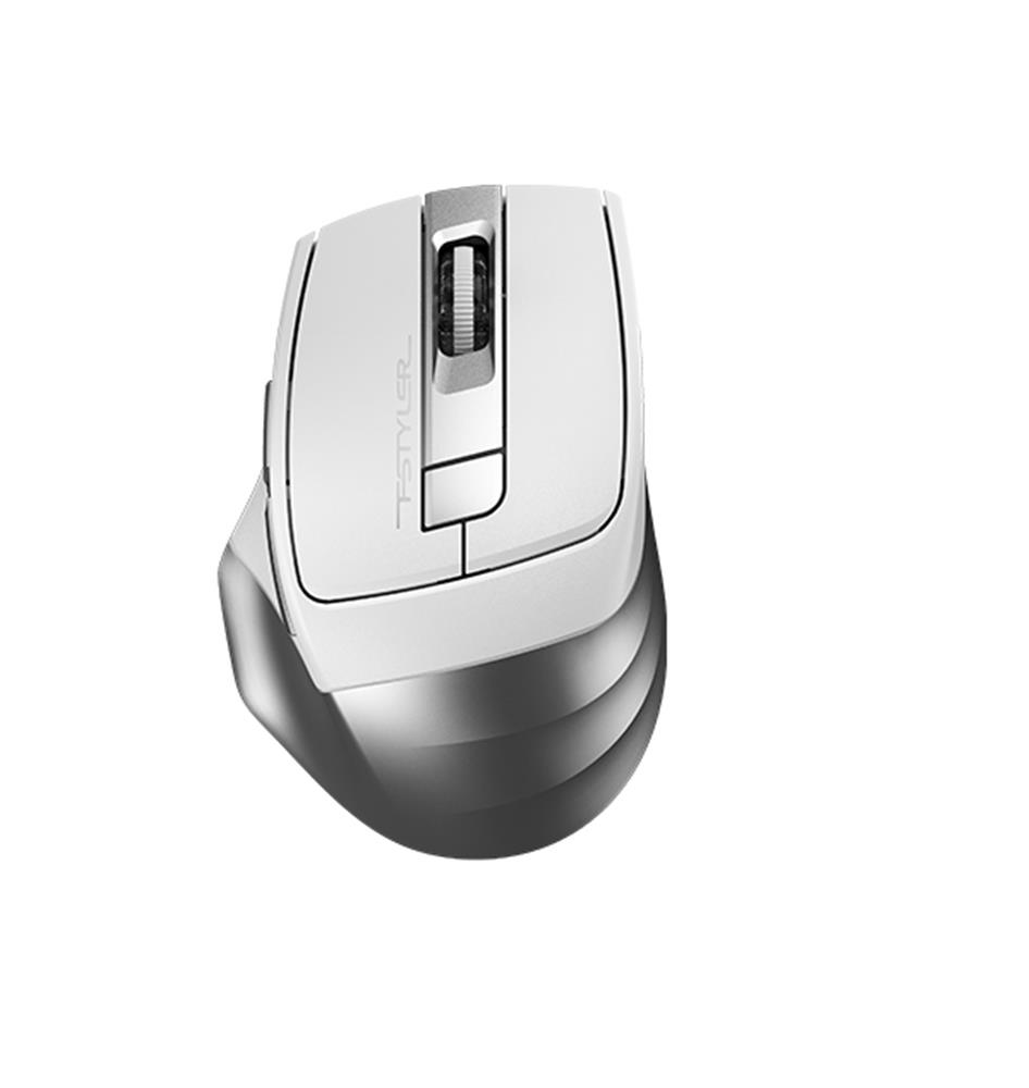A4 TECH FB35S BEYAZ BLUETOOTH+2.4G NANO KABLOSUZ OPTIK 2000 DPI MOUSE (SESSIZ)
