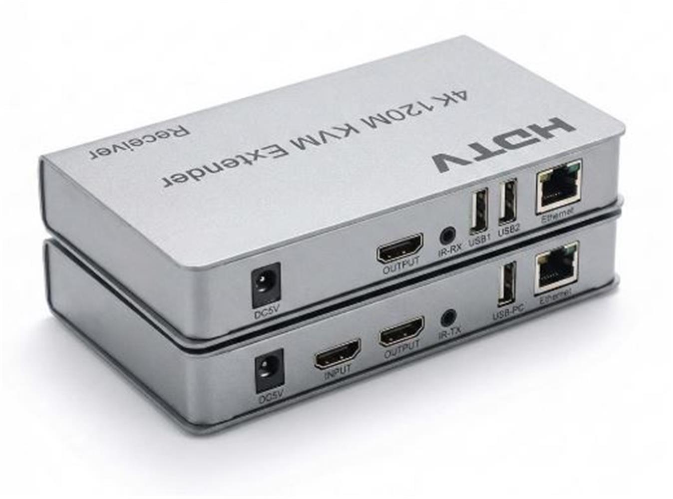 Enkado Ekd-He120Kvm 4K 120 Metre Hdmı Usb Kvm Extender