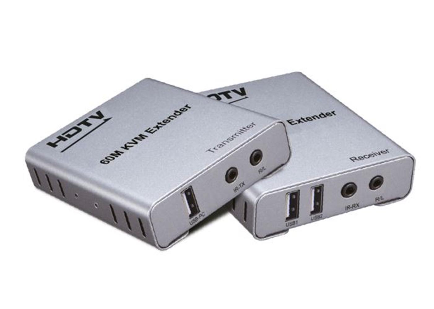 Enkado Ekd-He60Kvm 1080P 60 Metre Hdmı Usb Kvm Extender
