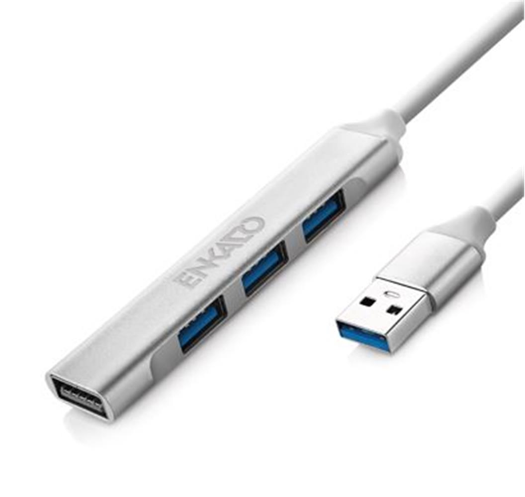 Enkado Ekd-Uh60 Usb 3.0 To 4İn1 , 1 Port Usb 3.0+3Port Usb 2.0 Hup Adaptör