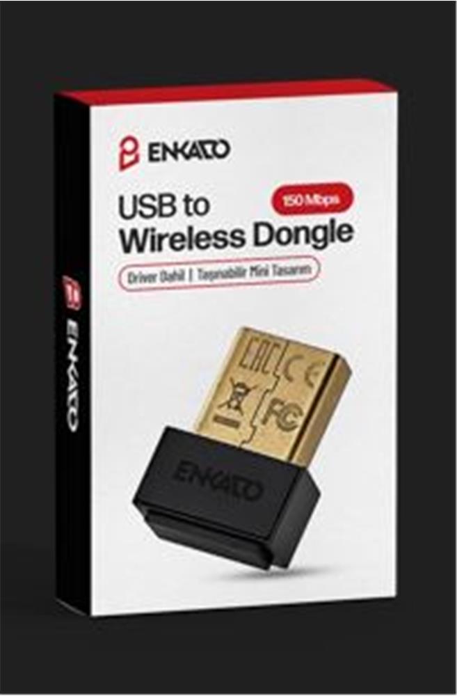 Enkado Ekd-Uw90 Usb To 150 Mbs Wıreless Dongle