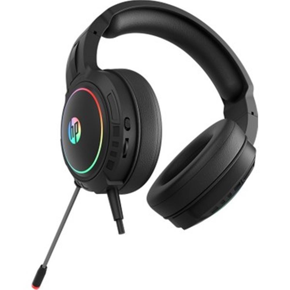 HP DHE-8006 MIKROFONLU SES KONTROLLU GAMING USB SIYAH BA�USTU KULAKLIK
