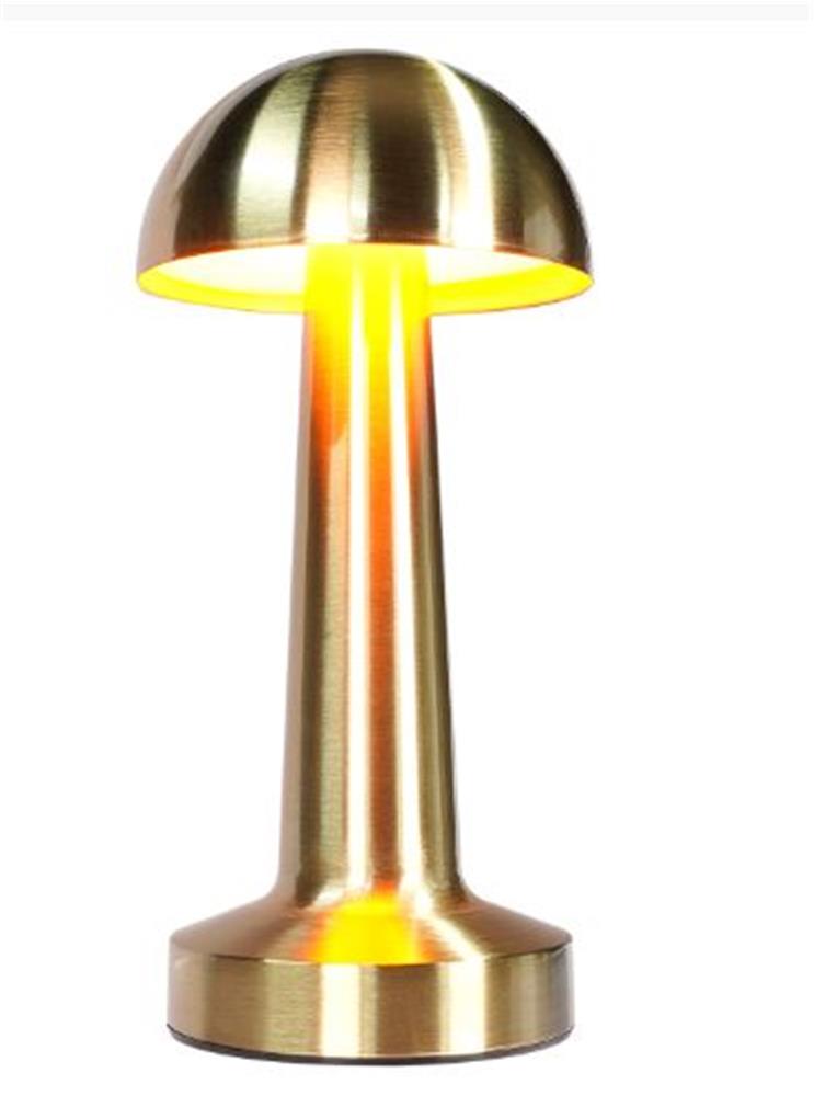 S-Link Sl-M9065 Lyra 1800Mah Batarya 60 Lümen Gold 3 Renk Işıklı Dokunmatik Dekoratif Masa Lambası