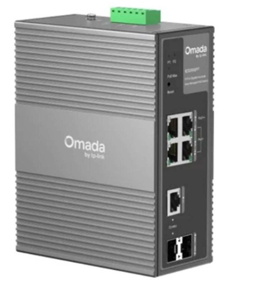 OMADA TP-LINK IES206GPP 6 PORT GIGABIT ENDUSTRIYEL Y�NETILEN SWITCH. 3 PORT POE+ 1 PORT POE++   
