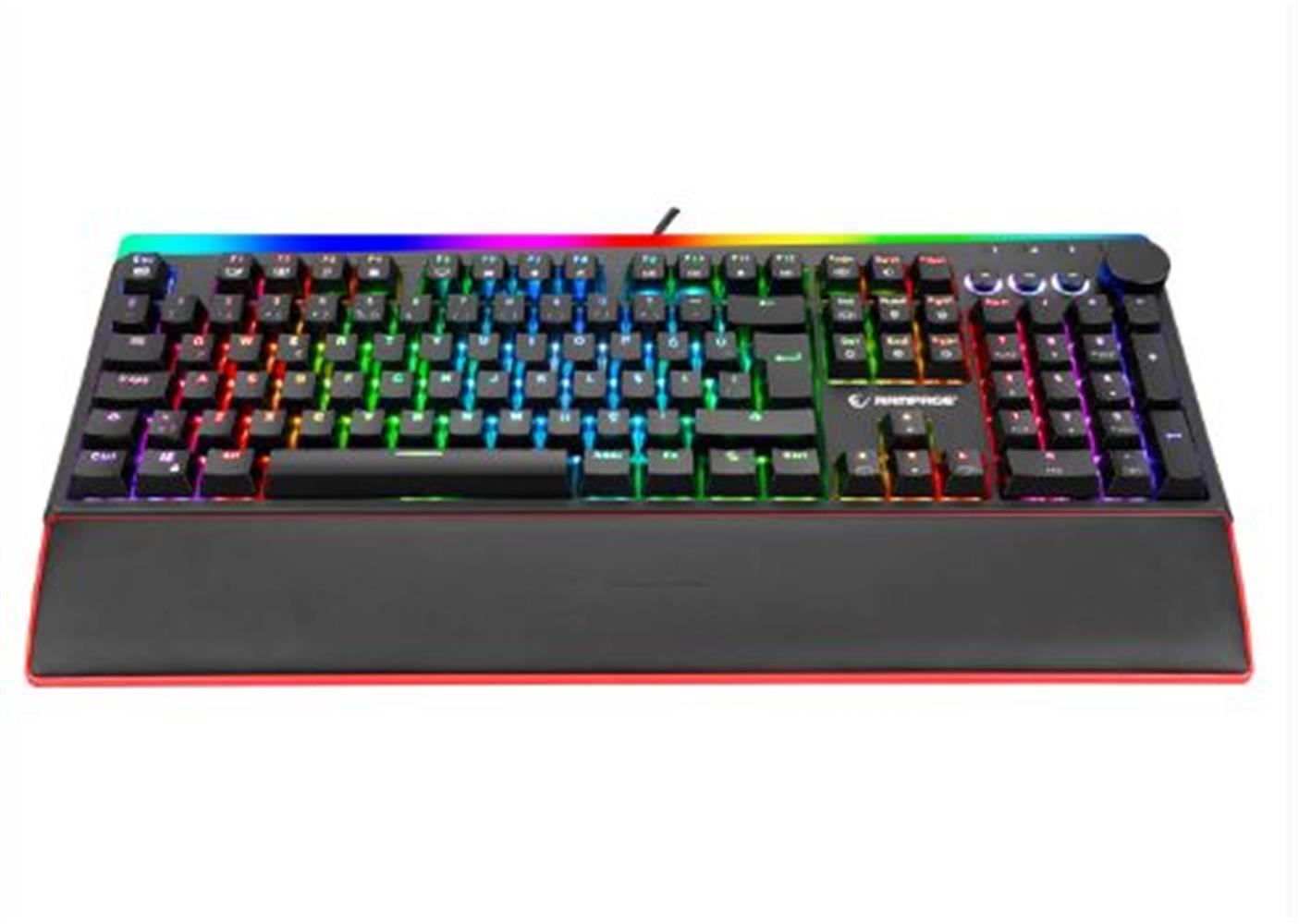 Rampage Kb-R97 X-Tracer Siyah  Rgb Aydınlatmalı Red Switchgaming Oyuncu Mekanik Klavye