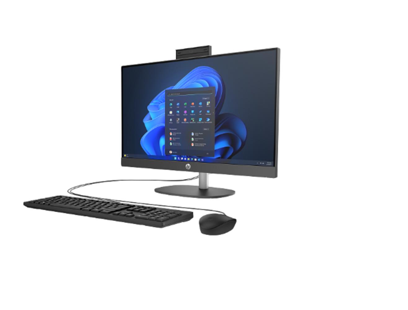 Hp Proone 240 G10 D1Bc2Et Ultra 7 155U 16Gb 512Gb Ssd 23.8" Siyah Freedos All In One Pc