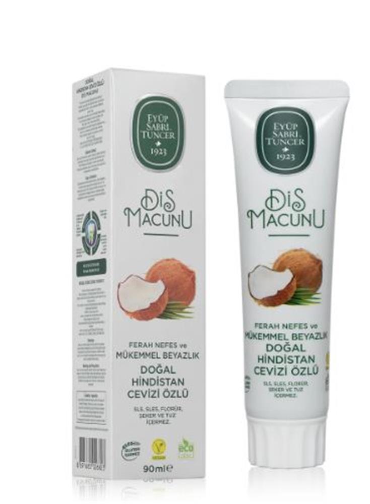Eyüp Sabri Tuncer Hindistan Cevizi Özlü Diş Macunu 90Ml