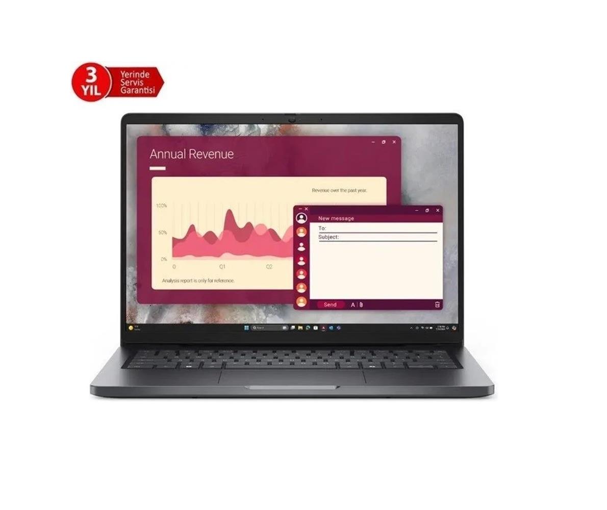 Dell Pro 14 Pc14250-C5165Ubu Ultra5 120U 16Gb 512Gb Ssd14" Freedos Notebook