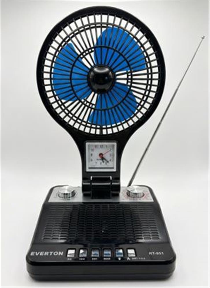 Everton Rt-951  Bluetooth Fm-Usb-Tf-Aux Şarjlı, Fanlı  Nostaljik Radyo