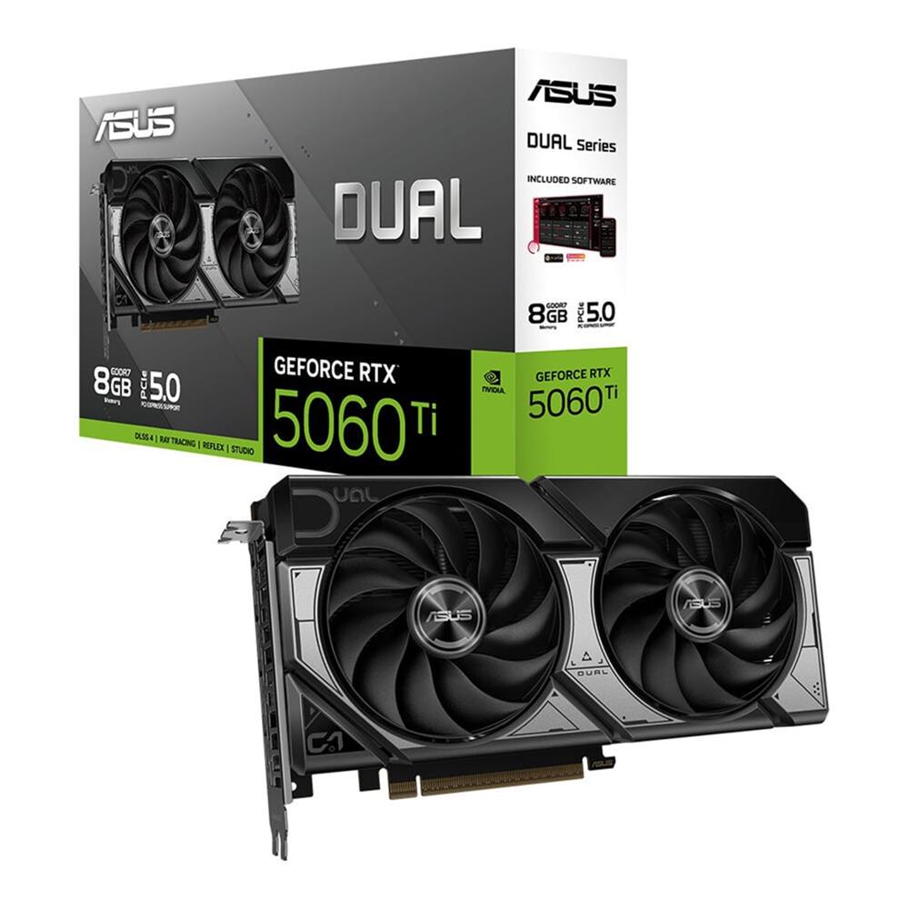 Asus Geforce Rtx 5060 Ti Dual 8G 8Gb Gddr7 128 Bit Dlss 4 Dual-Rtx5060Tı-8G Ekran Kartı