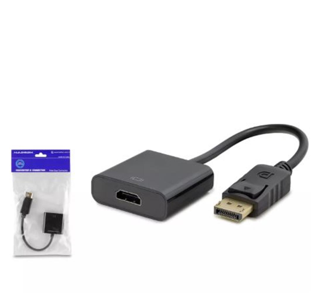 Hadron Hdx7873 Displayport To Hdmı Dişi Görüntü Dönüştürücü 4K 30 Hz - Siyah