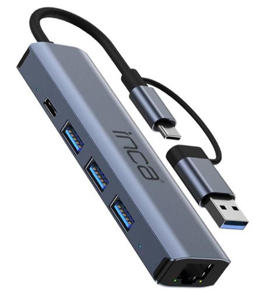 Inca Iutp-5T 5 Gbps Usb 3.0 Port Usb 2.0-1.1 Çoklayıcı