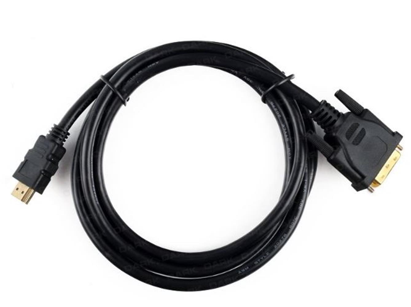 Dark"Dk-Cb-Dvıxhdmıl300" 3M Dvı - Hdmı Çift Yönlü Görüntü Bağlantı Kablosu