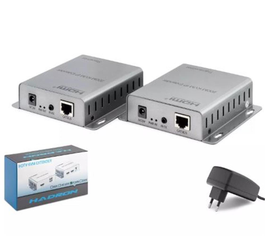 HADRON HDX1343 HDMI KVM IP EXTENDER 200 M ...