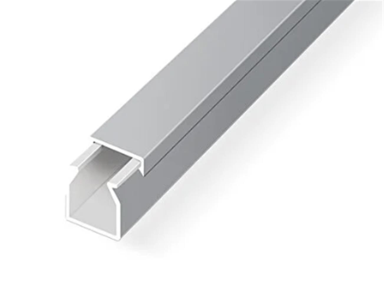 Mutlusan 12X12 Yapışkanlı (Koyu Ceviz) Sidem Kablo Kanalı