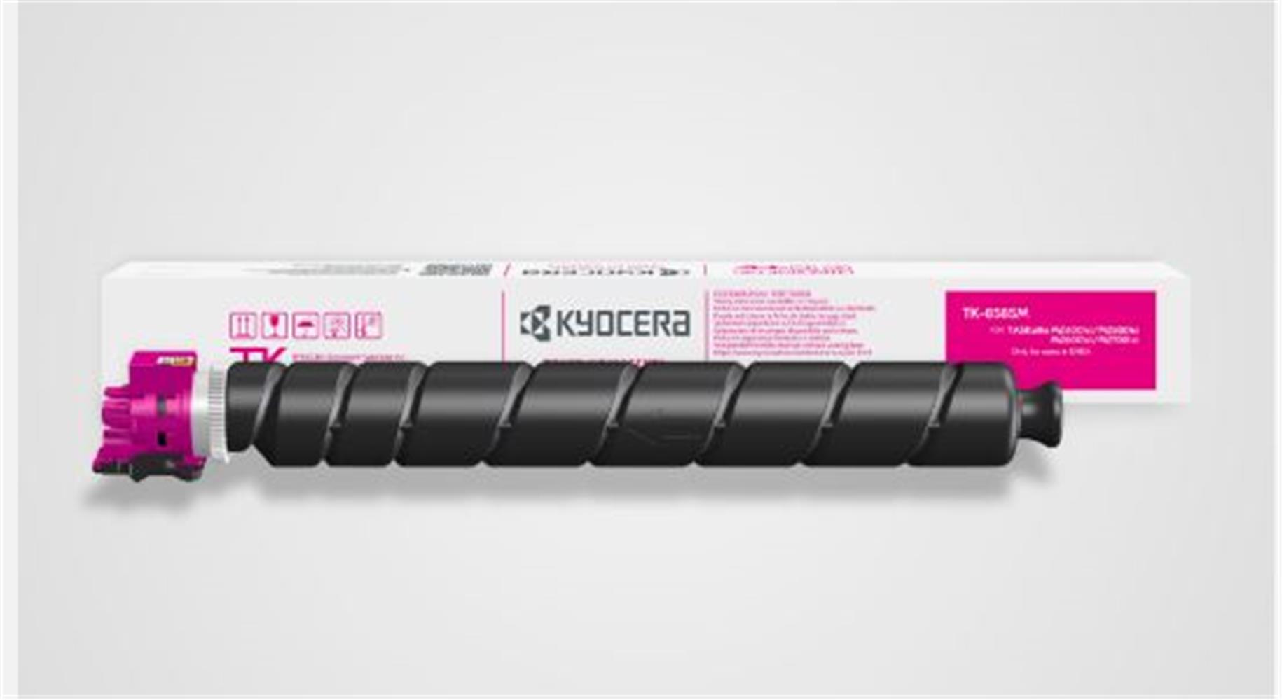 KYOCERA TK-8585M MAGENTA KIRMIZI ORJİNAL FOTOKOPİ TONERİ TASKALFA MZ4001Cİ - MZ5001Cİ 20.000 SAYFA