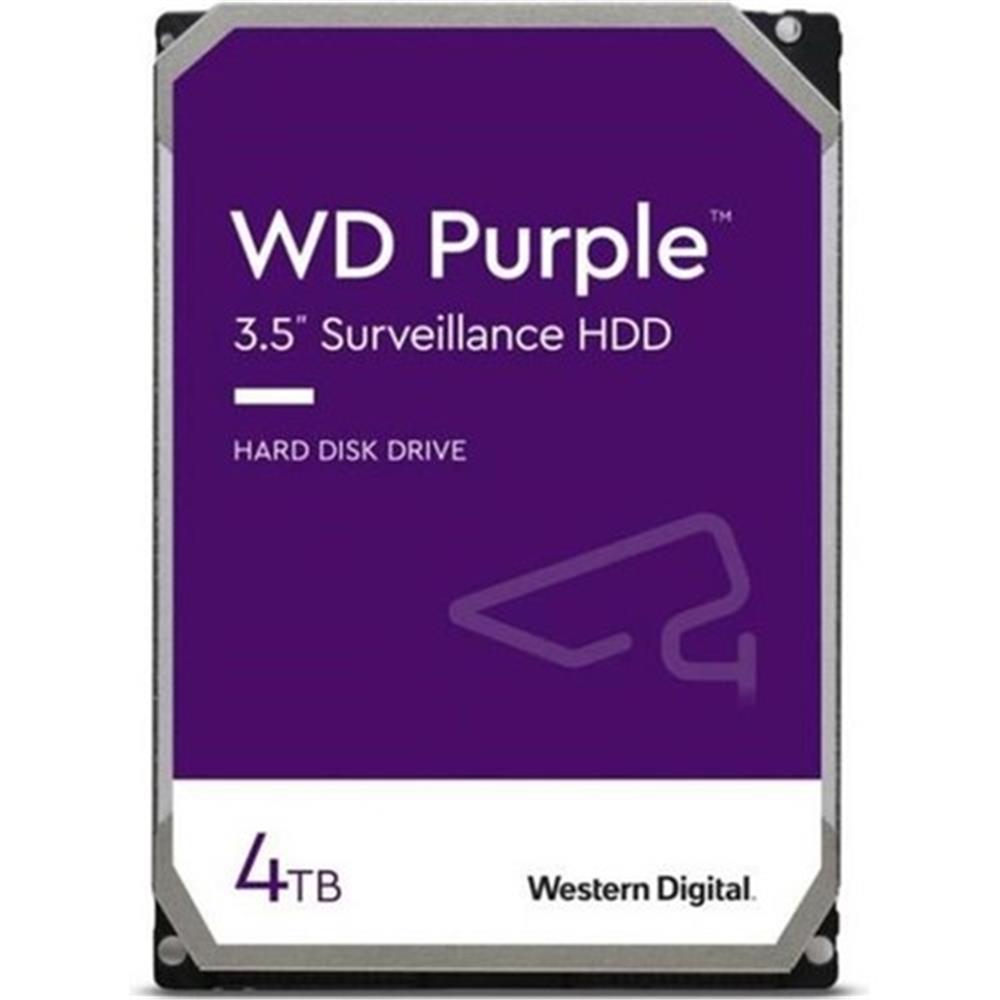 Wd 4Tb 3.5 Purple Wd43Purz Sata3 5400Rpm 64Mb 7-24 Guvenlık Harddisk (Hikvision)