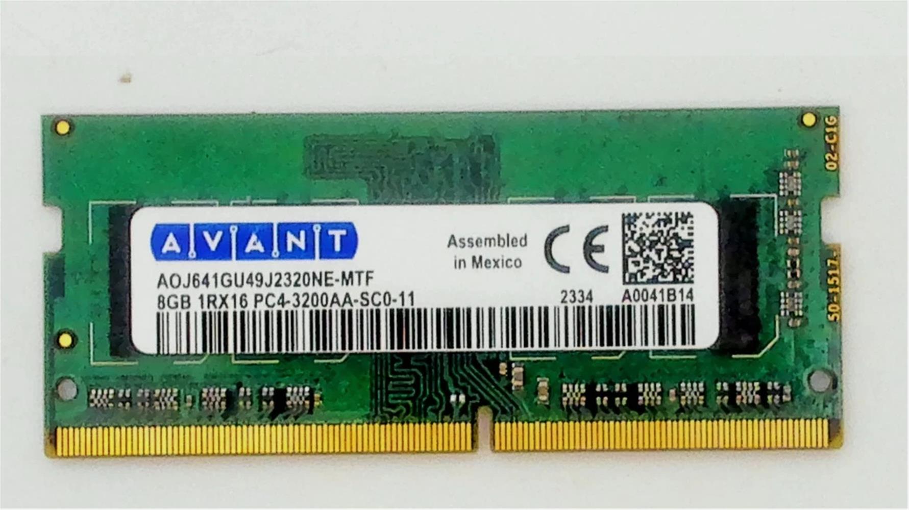 Avant Ddr4 8Gb 3200Mhz Sodımm Notebook Ram