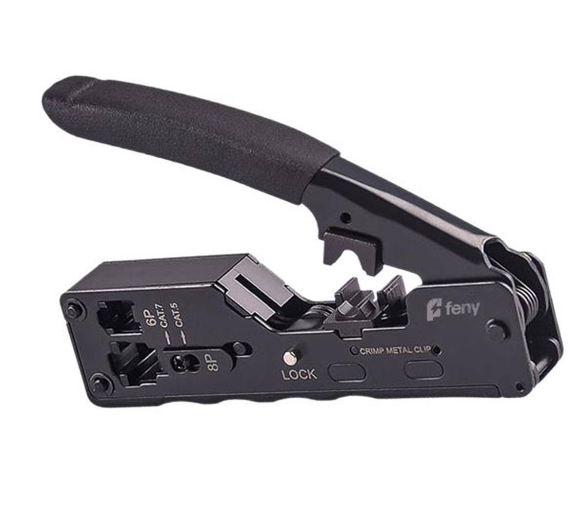Feny Fn-Pen12  Rj11-Rj12-Rj45-Cat5E-Cat6-Cat7 Yeni Nesil Network Kablo Sıkma Ve Soyma Pensesi