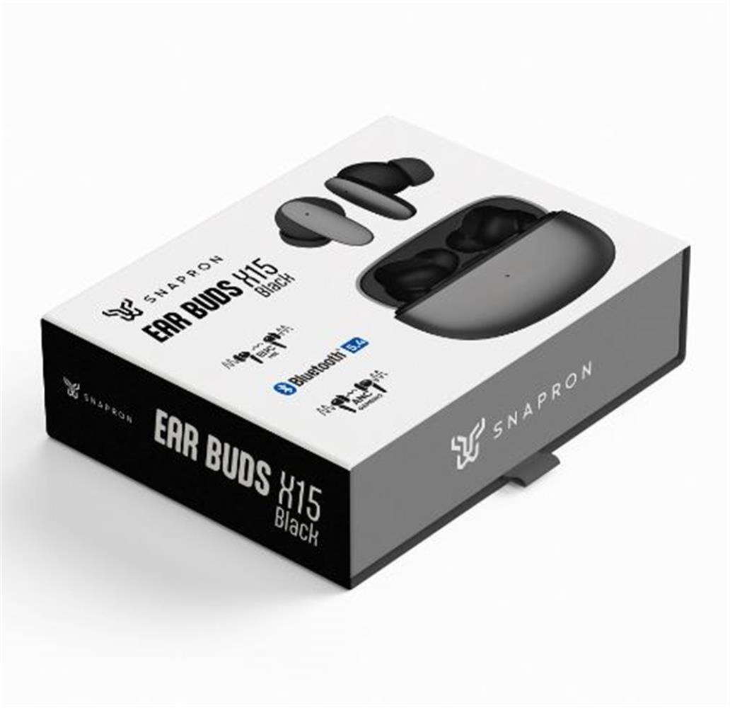 Snapron SNK-9004 Siyah Anc   Enc  Kablosuz Bluetooth 5.4 Kulaki·çi· Kulaklik 