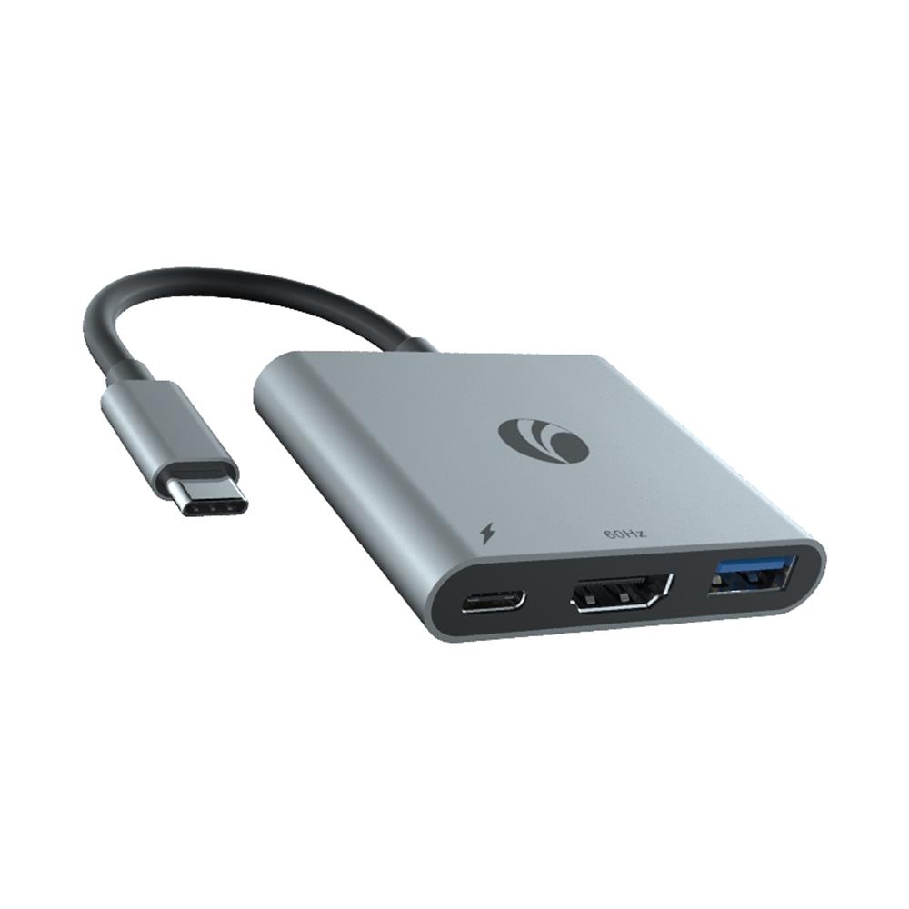 Vcom CUE15 Type-C To Hdmi(4K@60Hz)+Usb3.0+Pd 3.0 100W Çoklayıcı