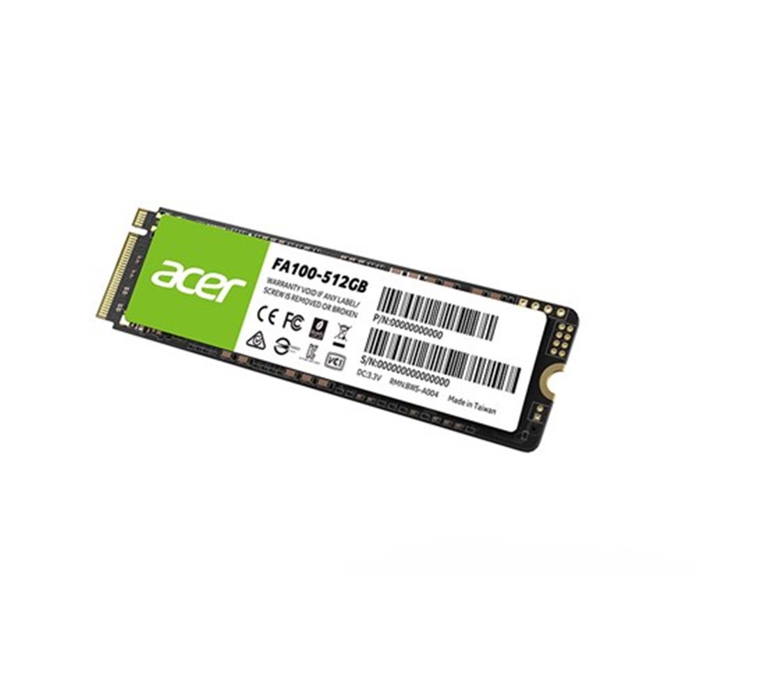 Acer 512Gb Fa100 3200-2200Mb-S Pcıe Gen3 X 4 M.2 Ssd Disk