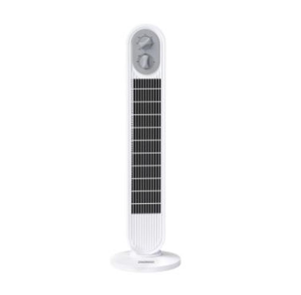 EVEREST FAN14 BEYAZ 31" 50W 3 HIZ KADEMELİ ZAMANLAYICI KULE TİPİ VANTİLATÖR- PERVANESİ