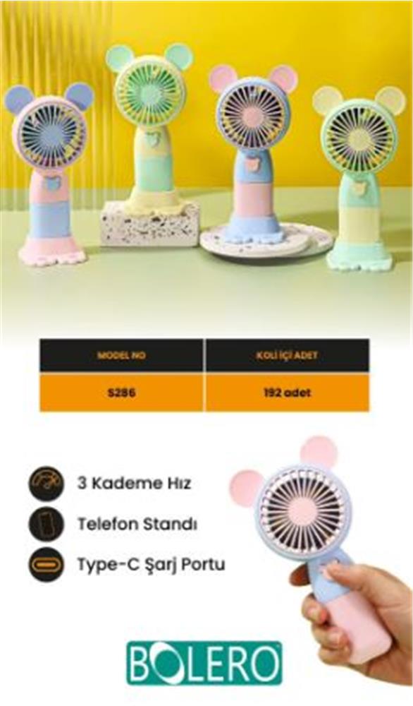 Bolero Mini Fan S286 (Sp6390)