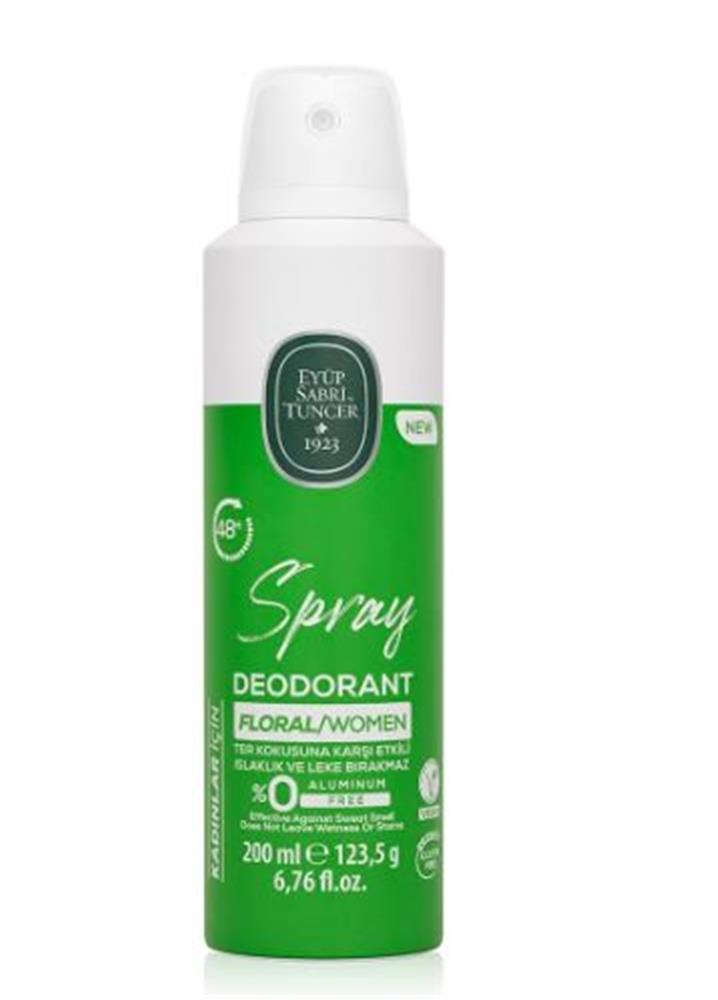 Eyüp Sabri Tuncer Floral-Kadın Sprey Deodorant 200 Ml