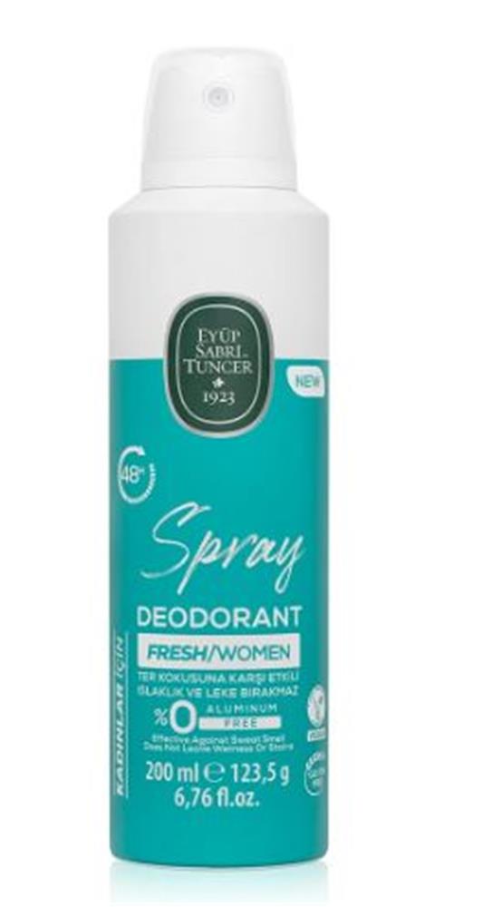 Eyüp Sabri Tuncer Fresh-Kadın Sprey Deodorant 200 Ml