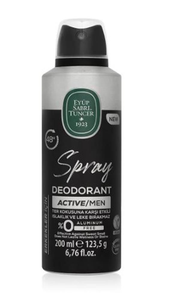 Eyüp Sabri Tuncer Active - Erkek Sprey Deodorant 200 Ml