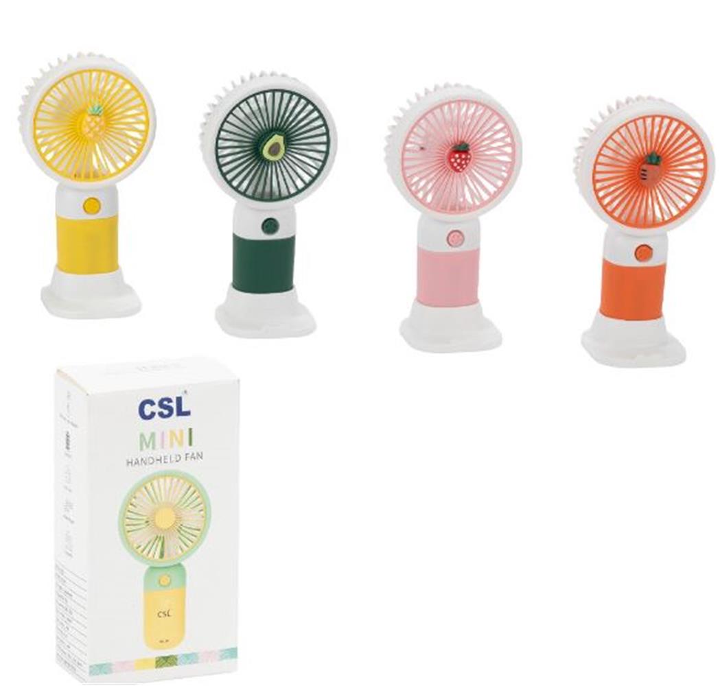 Csl Cs-38 Şarjlı Mini Fan Sarı