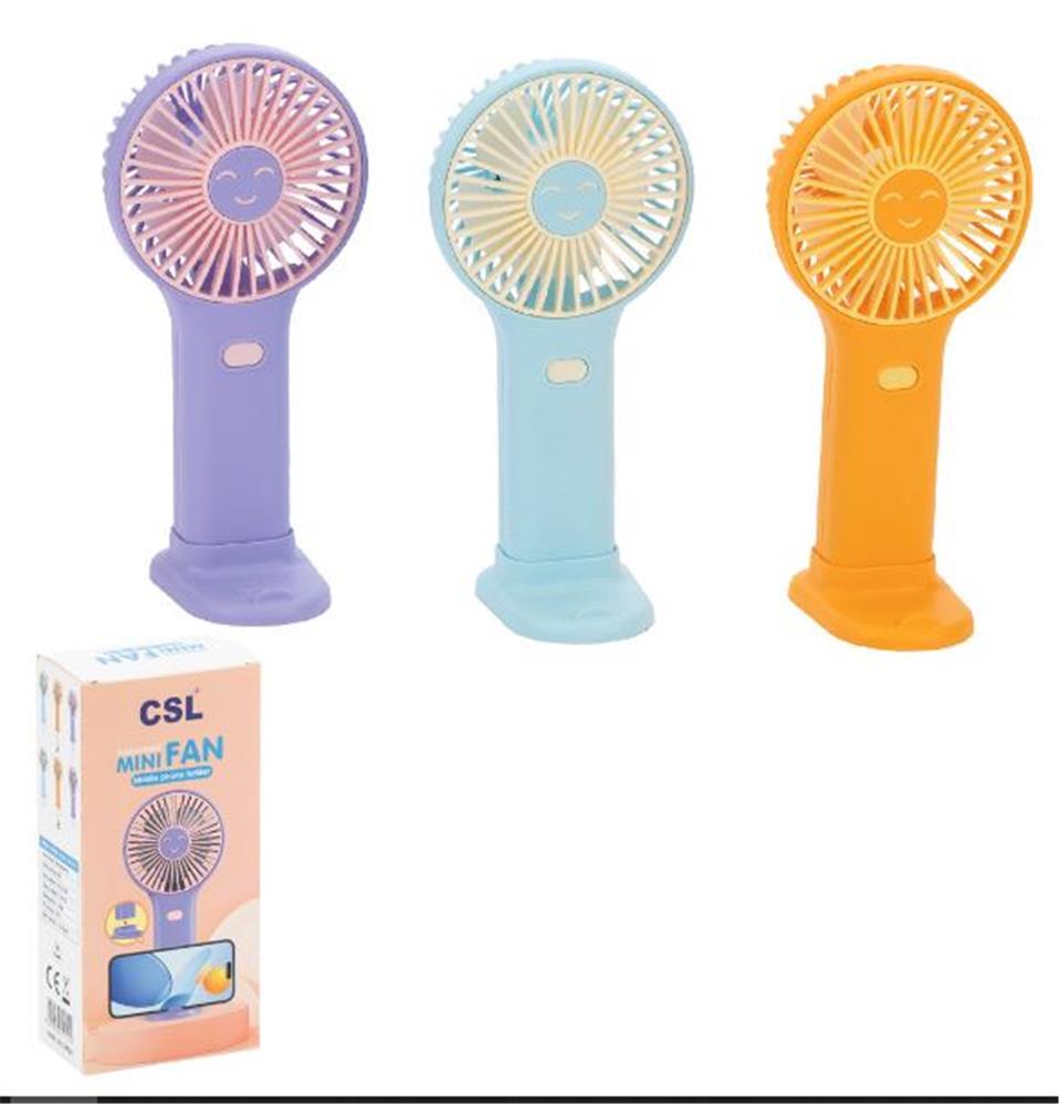 Csl Cs-39 Şarjlı Mini Fan Turuncu