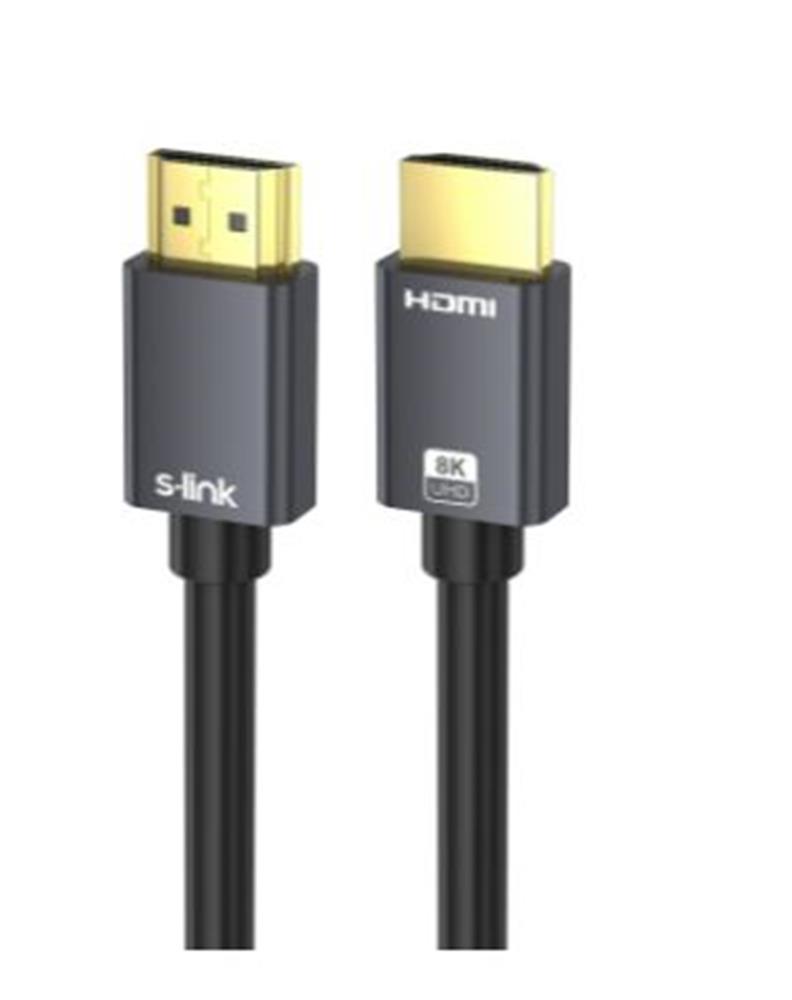S-Link Sl-Hm8K05 Hdmı To Hdmı 5M V2.1 8K60 Hz 4K 120Hz Kablo