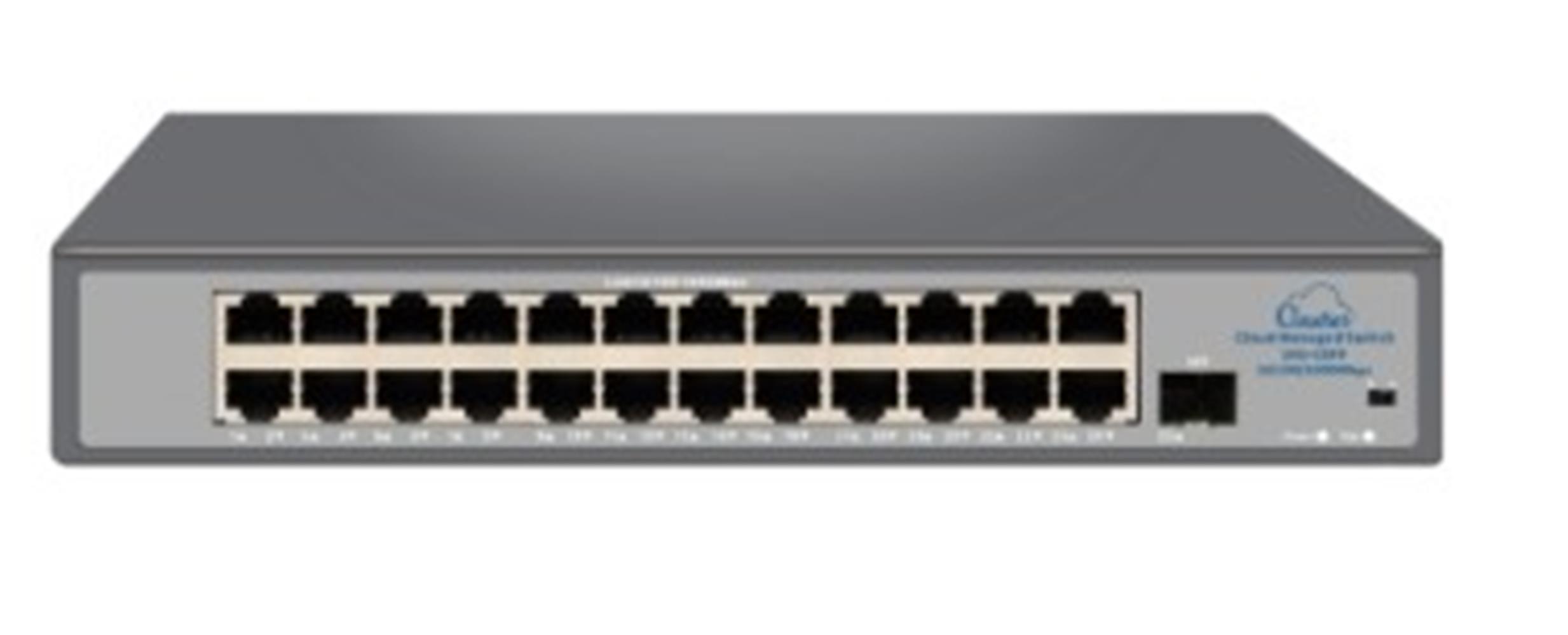 Nova Nvc-Hıs2124G1S 24 Port 1 Sfp Full Giga Cloud Non Poe Ethernet Switch