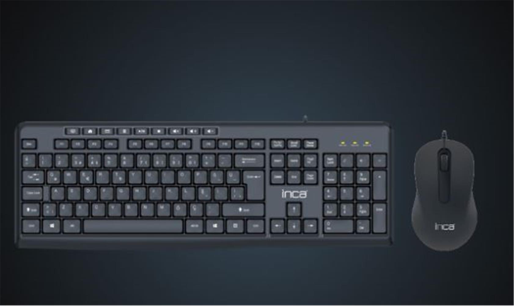 Inca Imk-372T Klavye Mouse Set