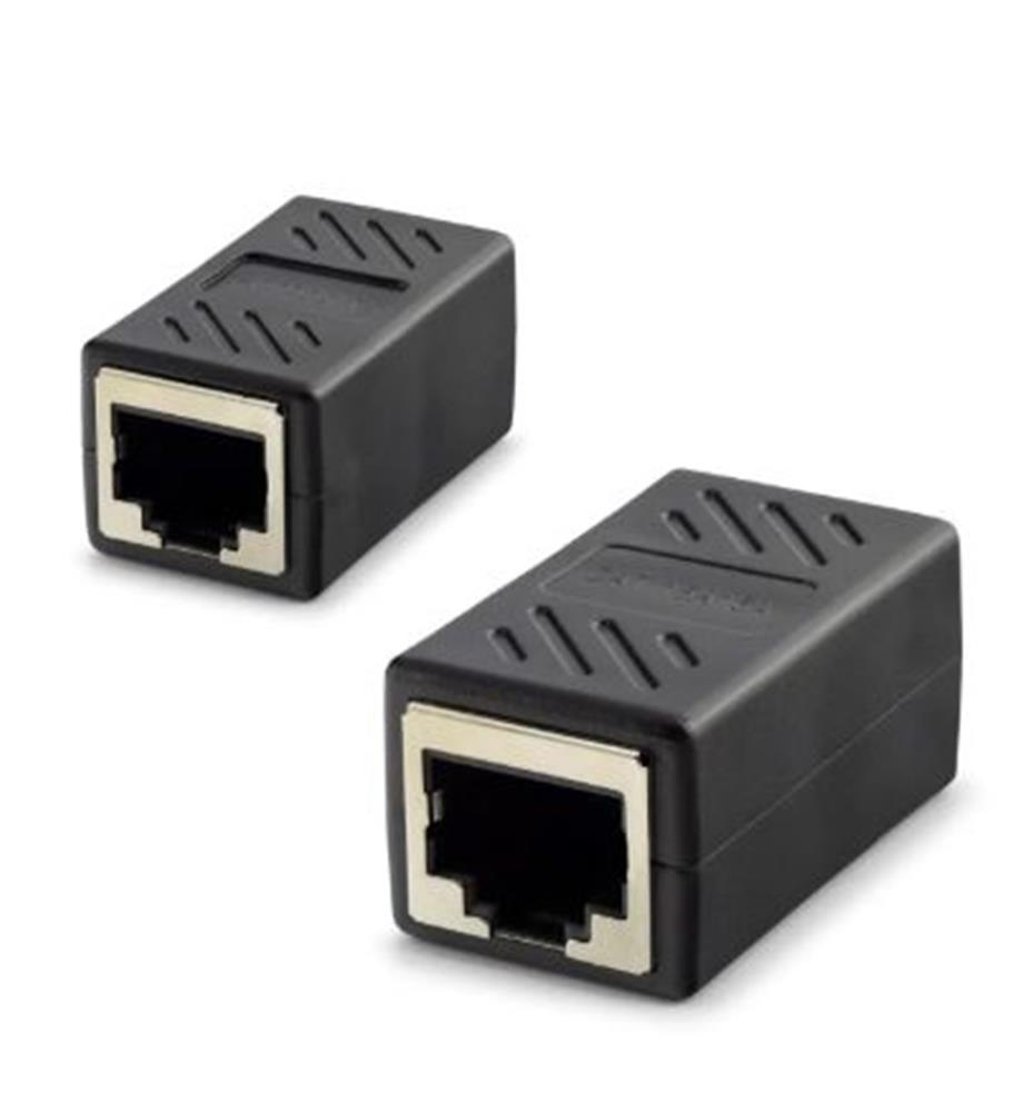 Hadron Hdx5066 Rj45 Dişi - Dişi Uzatma Adaptörü - Siyah