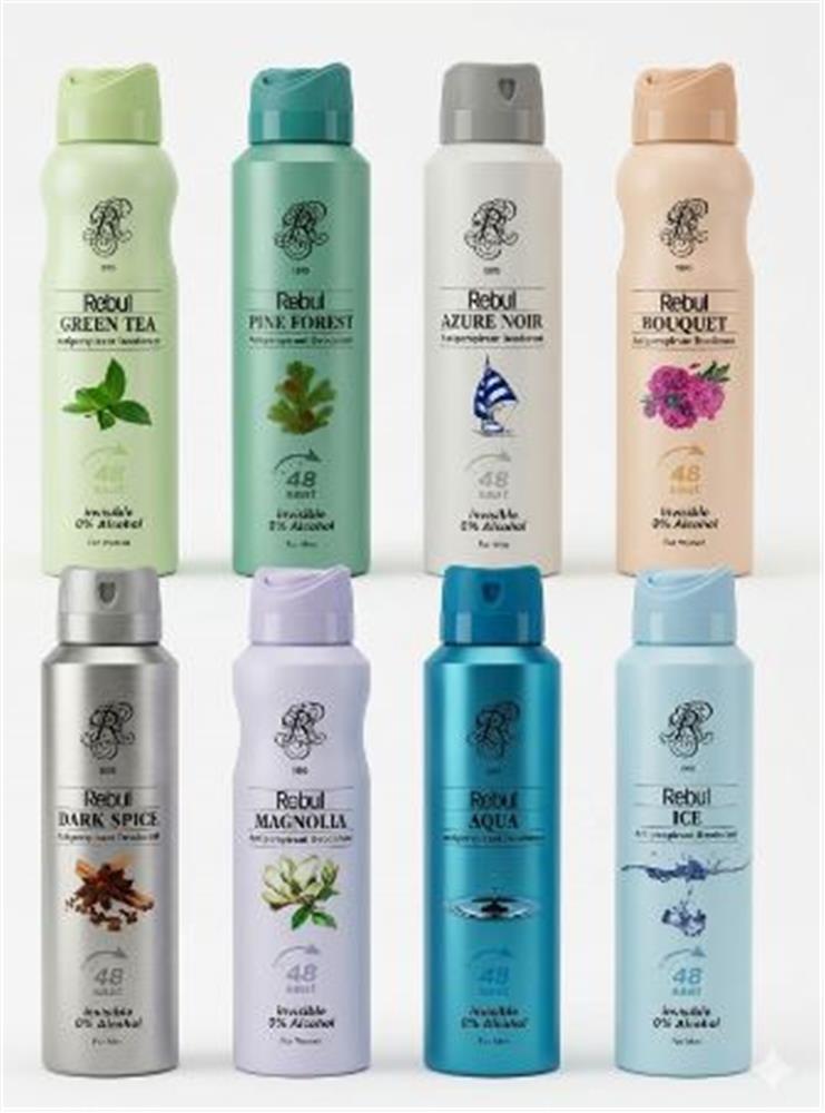 Rebul Azure Noir 150Ml Bay Deodorant